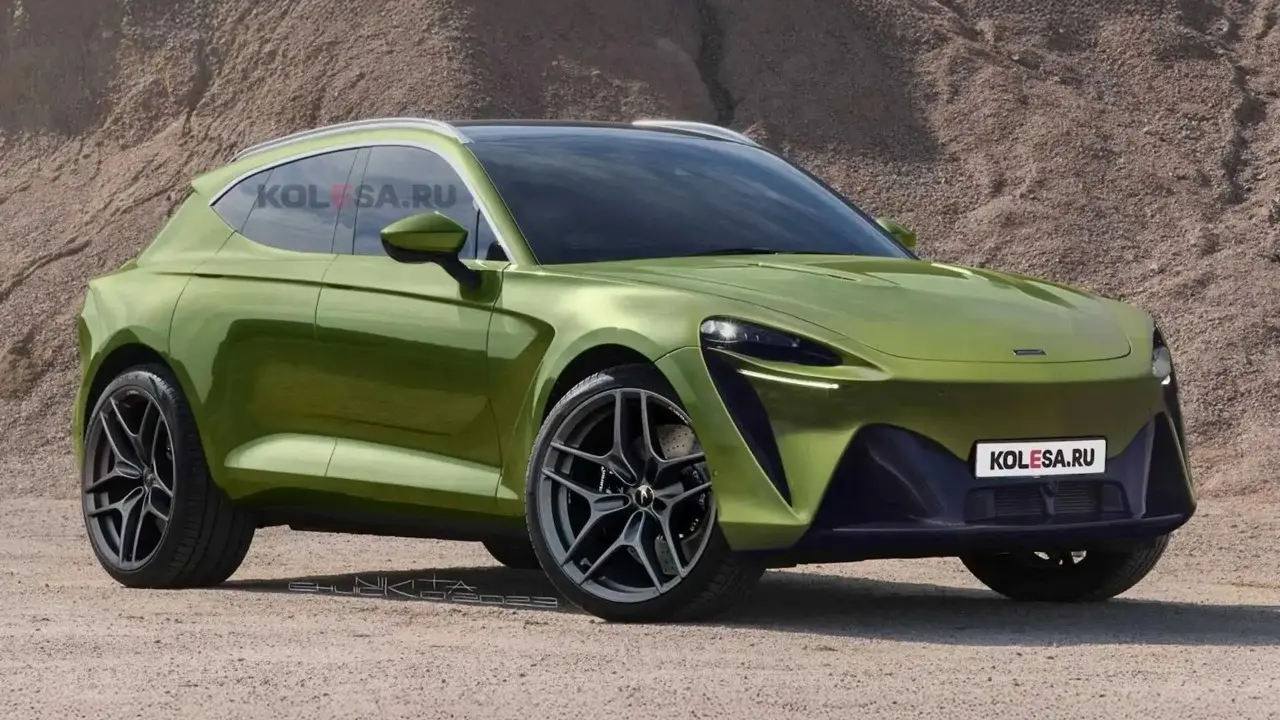 McLaren SUV projeção