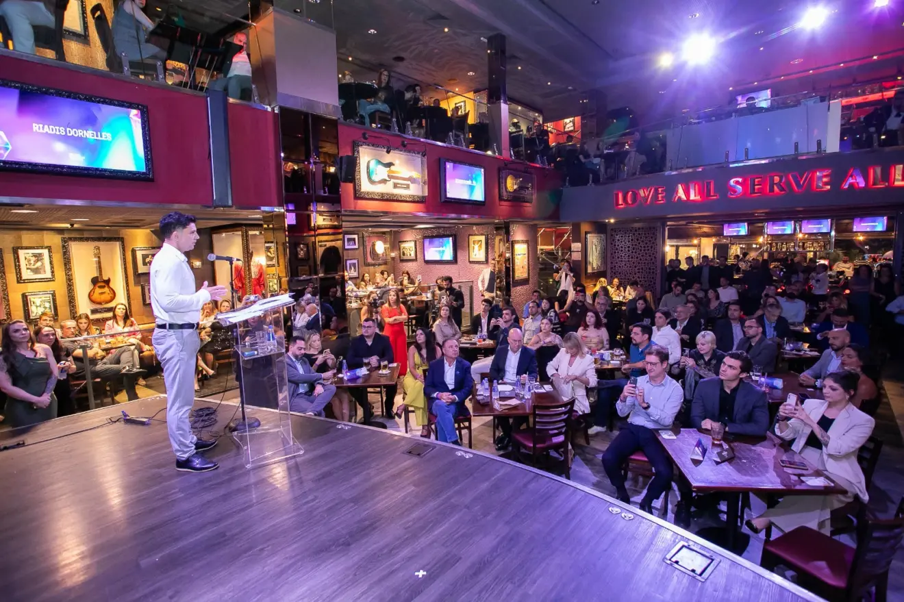 Premiação da ANPB do Brasil em restaurante