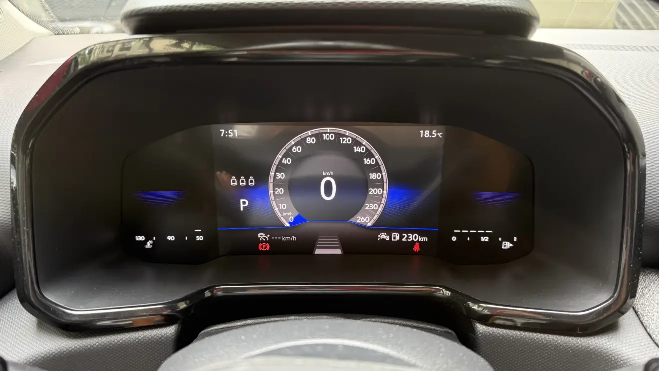 painel de instrumentos do VW Tera Comfort