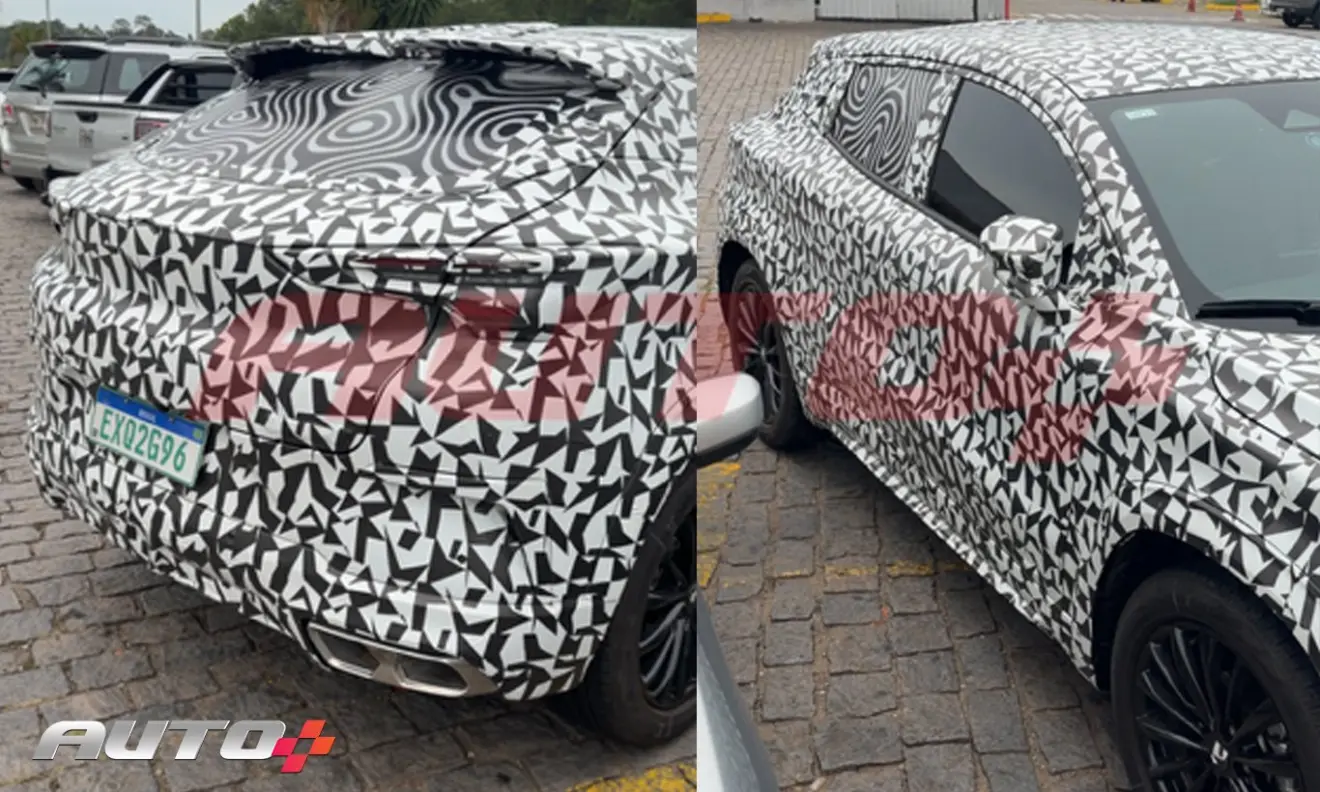 Caoa Changan UNI-T flagrado em testes sob forte camuflagem