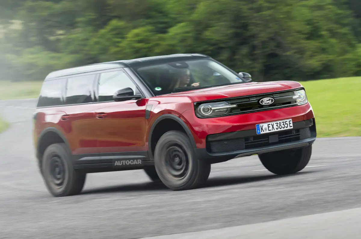 Projeção do novo SUV da Ford feita pelo site www.autocar.co.uk