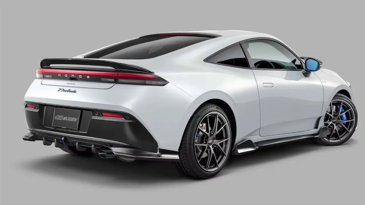 Honda Prelude Type R conceito branco de traseira