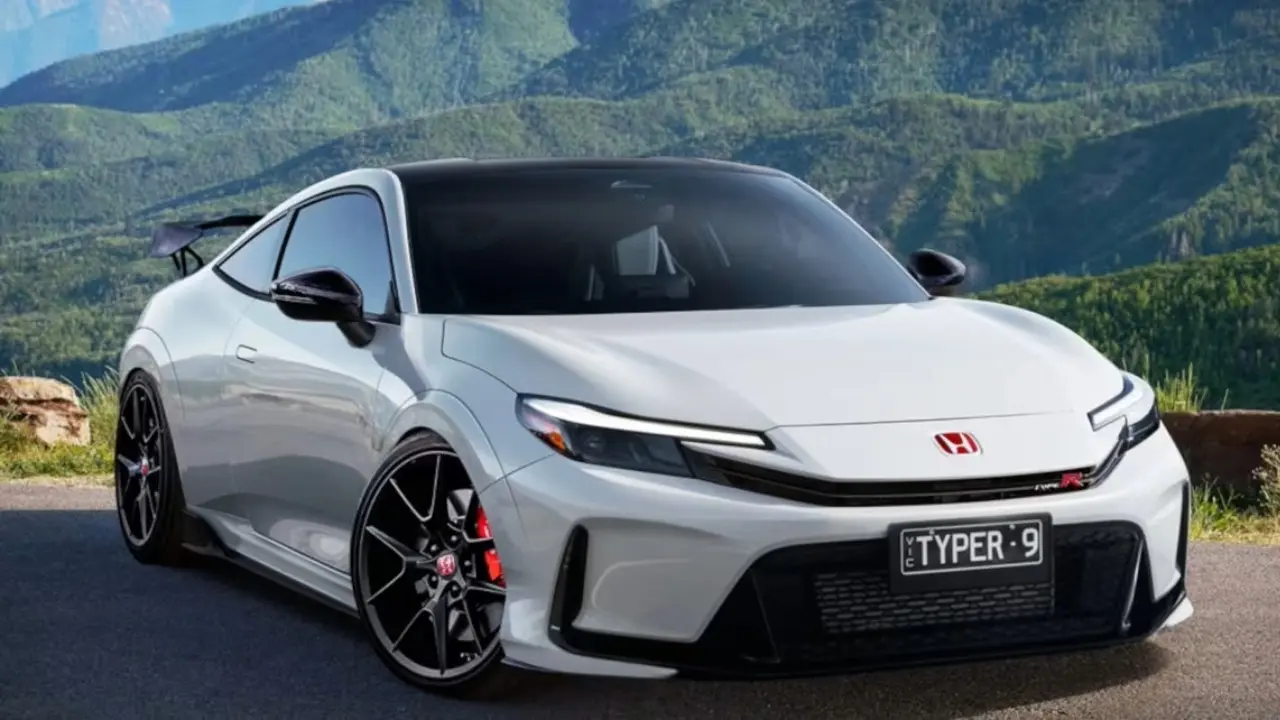 Honda Prelude Type R conceito branco de frente