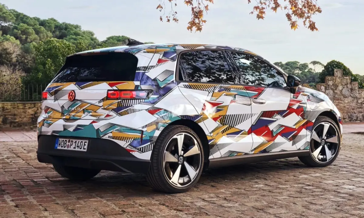 Volkswagen ID. Polo estático de traseira