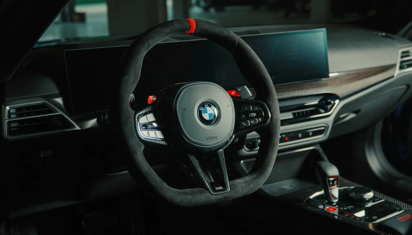 Interior do BMW M2 CS