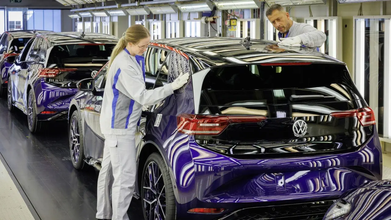 Volkswagen ID.3 fábrica de Dresden na Alemanha que fecha