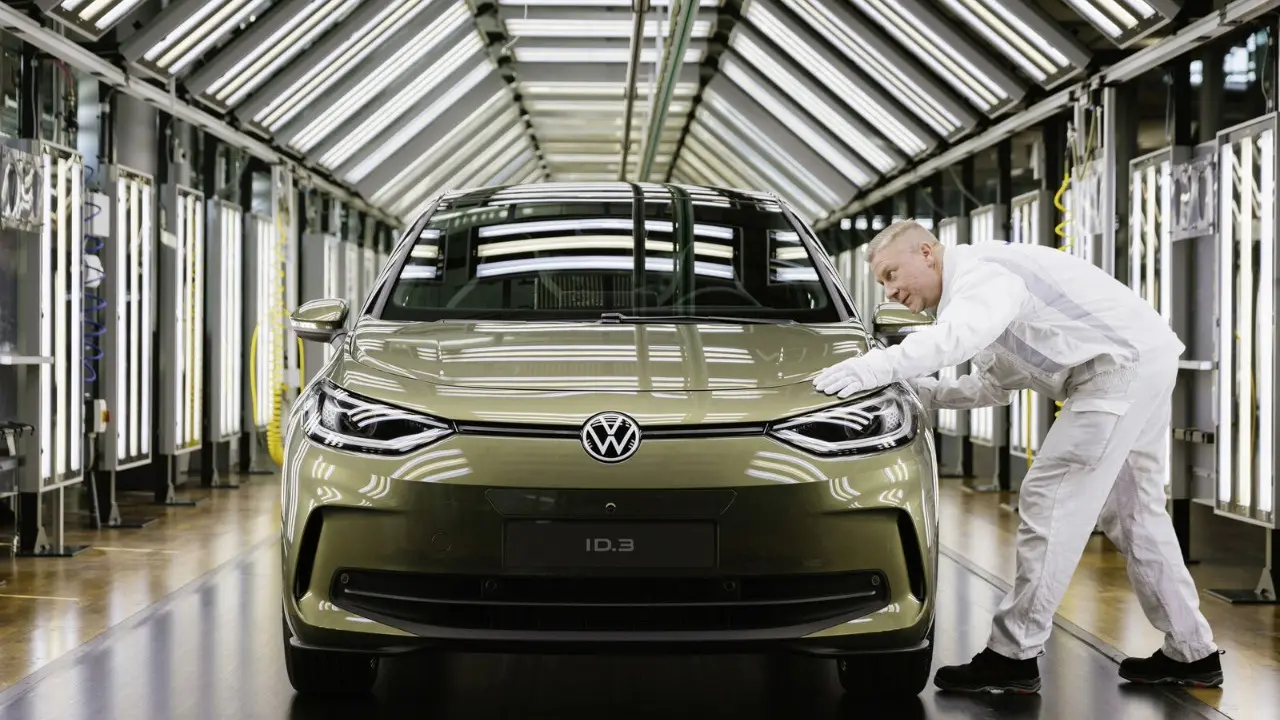Volkswagen ID.3 fábrica de Dresden na Alemanha que fecha