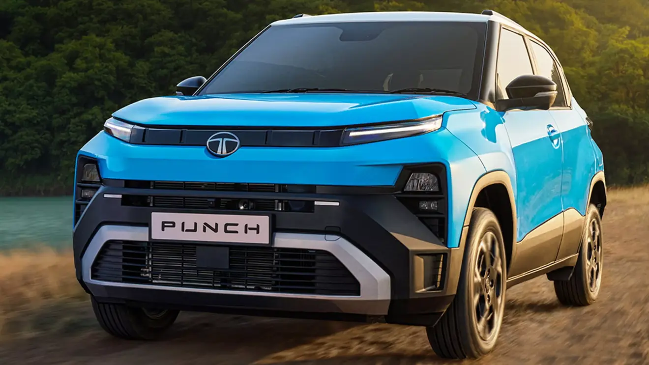 Tata Punch 2026 SUV barato azul