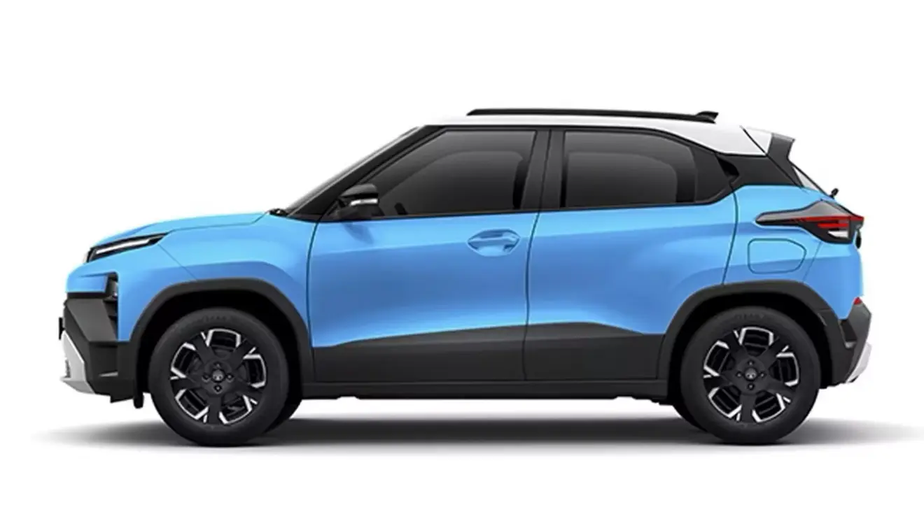 Tata Punch 2026 SUV barato azul