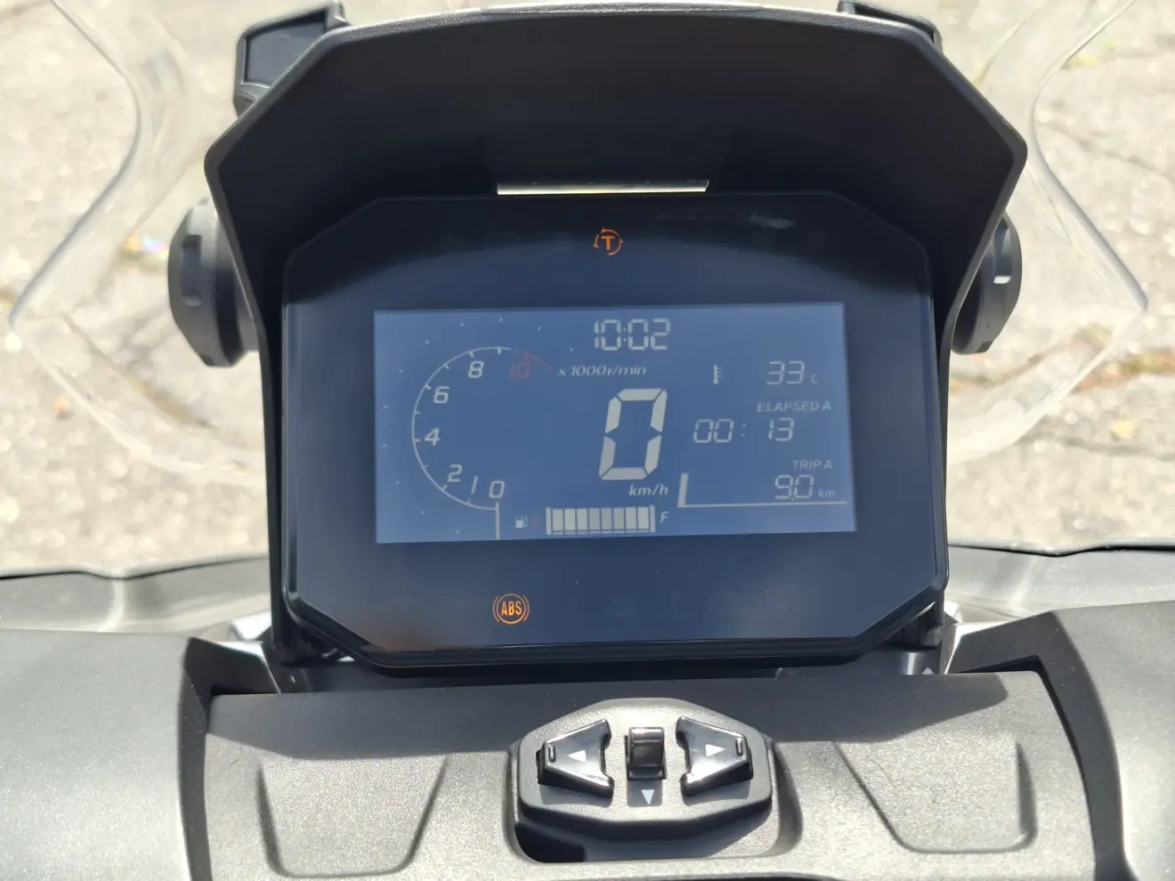 Painel da Honda ADV 160 