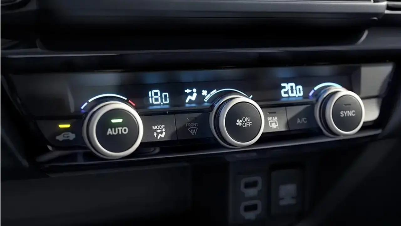 Ar-condicionado de duas zonas Honda City