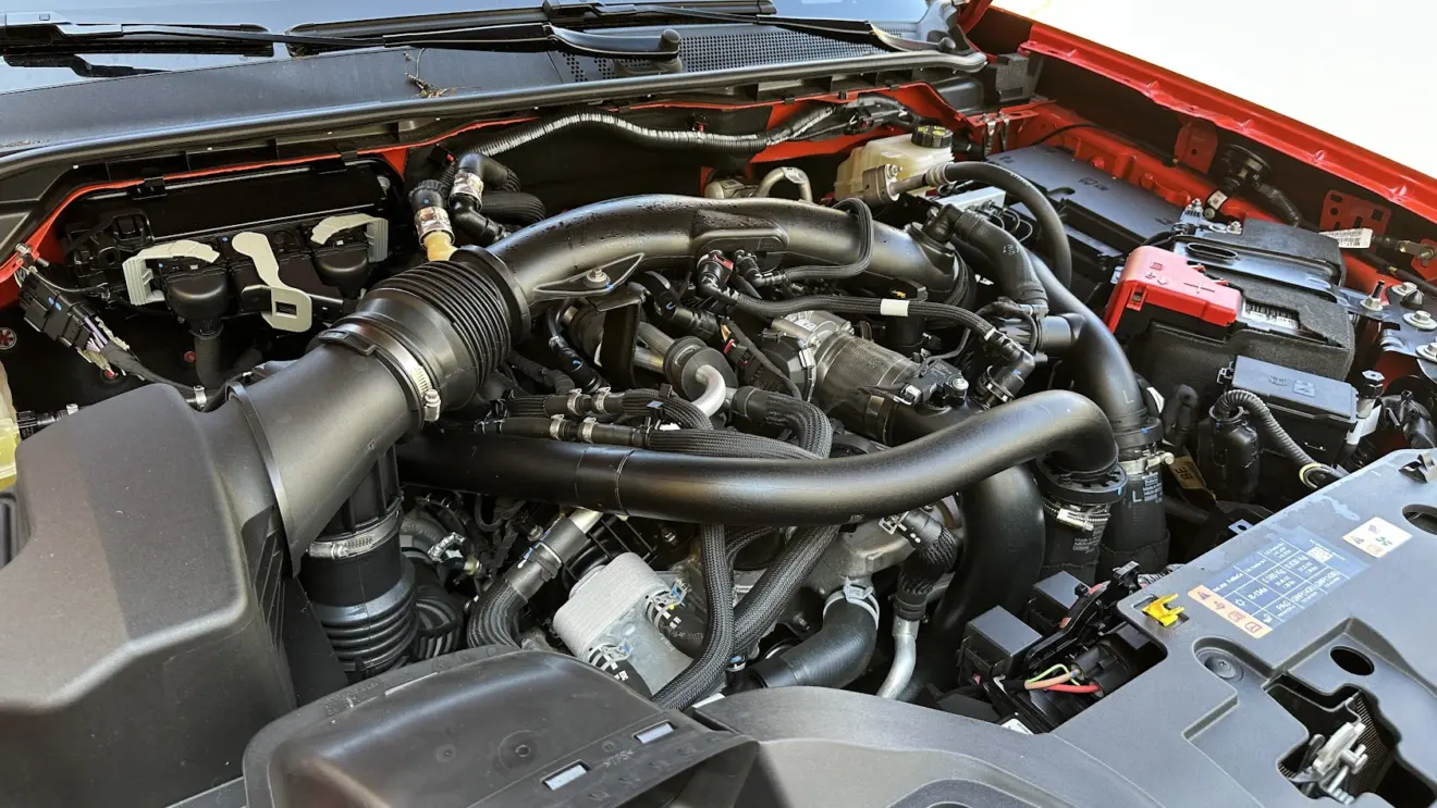 Motor V6 3.0 biturbo da Ford Ranger Raptor
