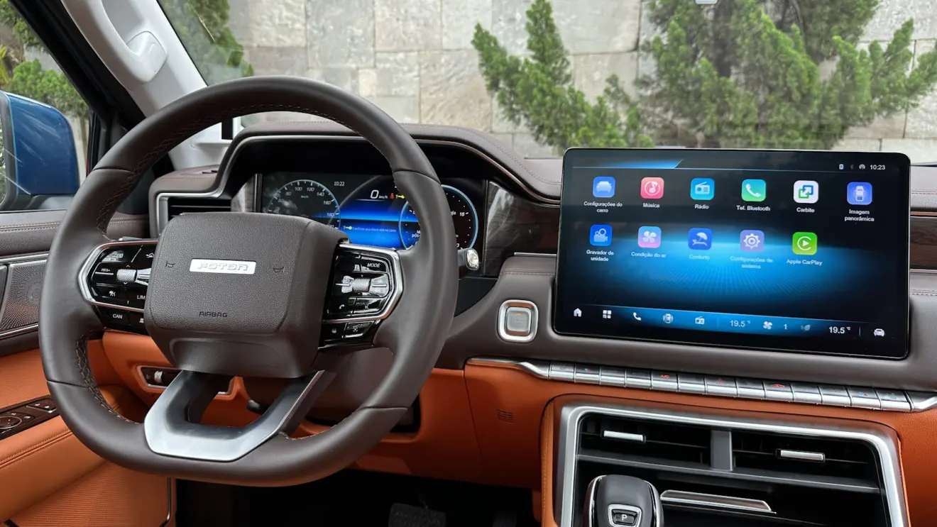 Painel da Foton Tunland V9