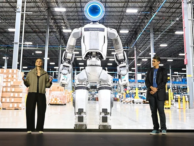 Apresentação do robô Humanoide da Hyundai