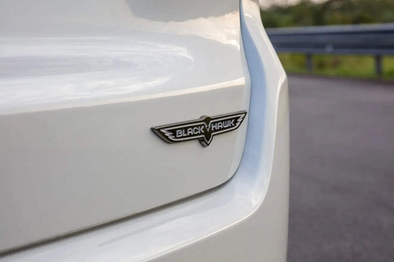 Emblema do Jeep Compass Blackhawk flex