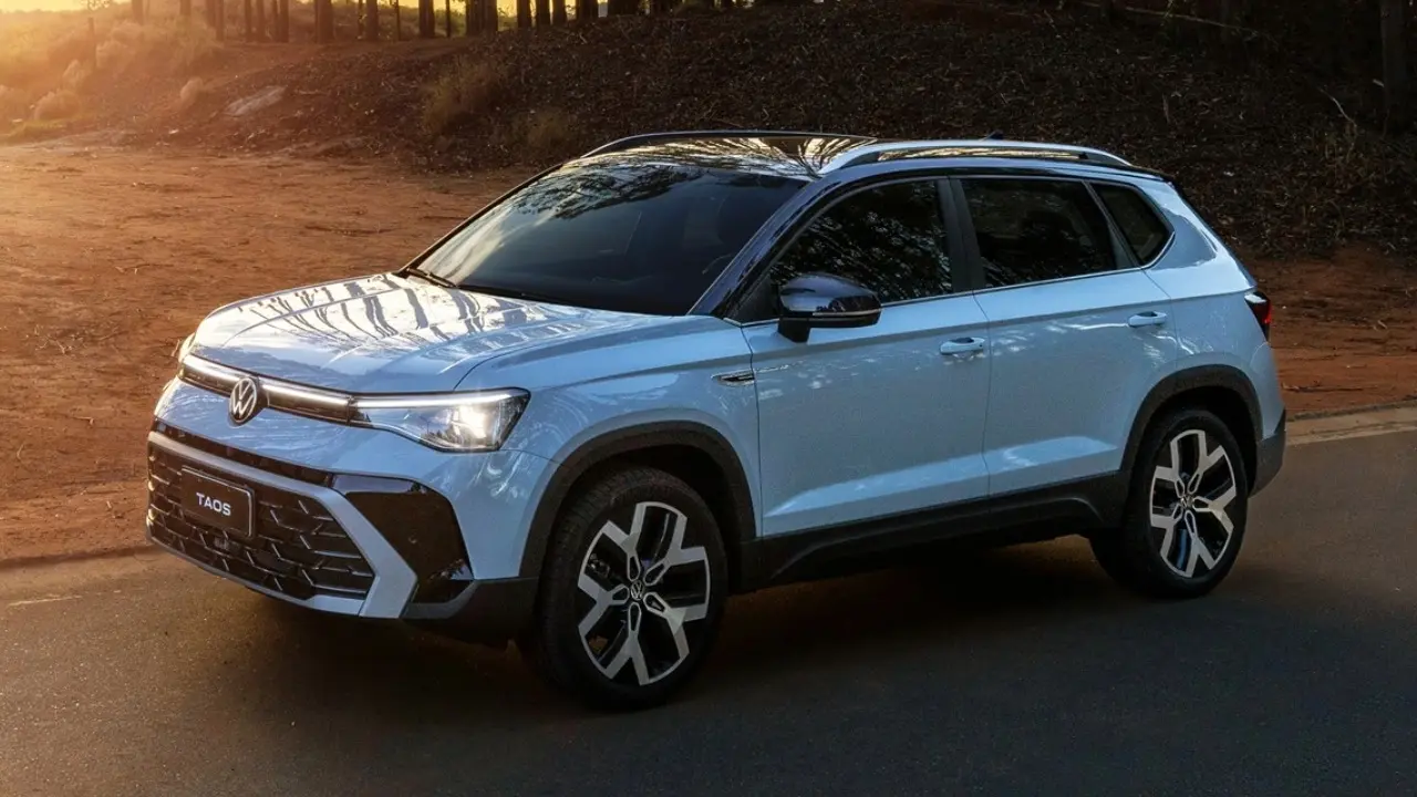 Volkswagen Taos 2026 em movimento