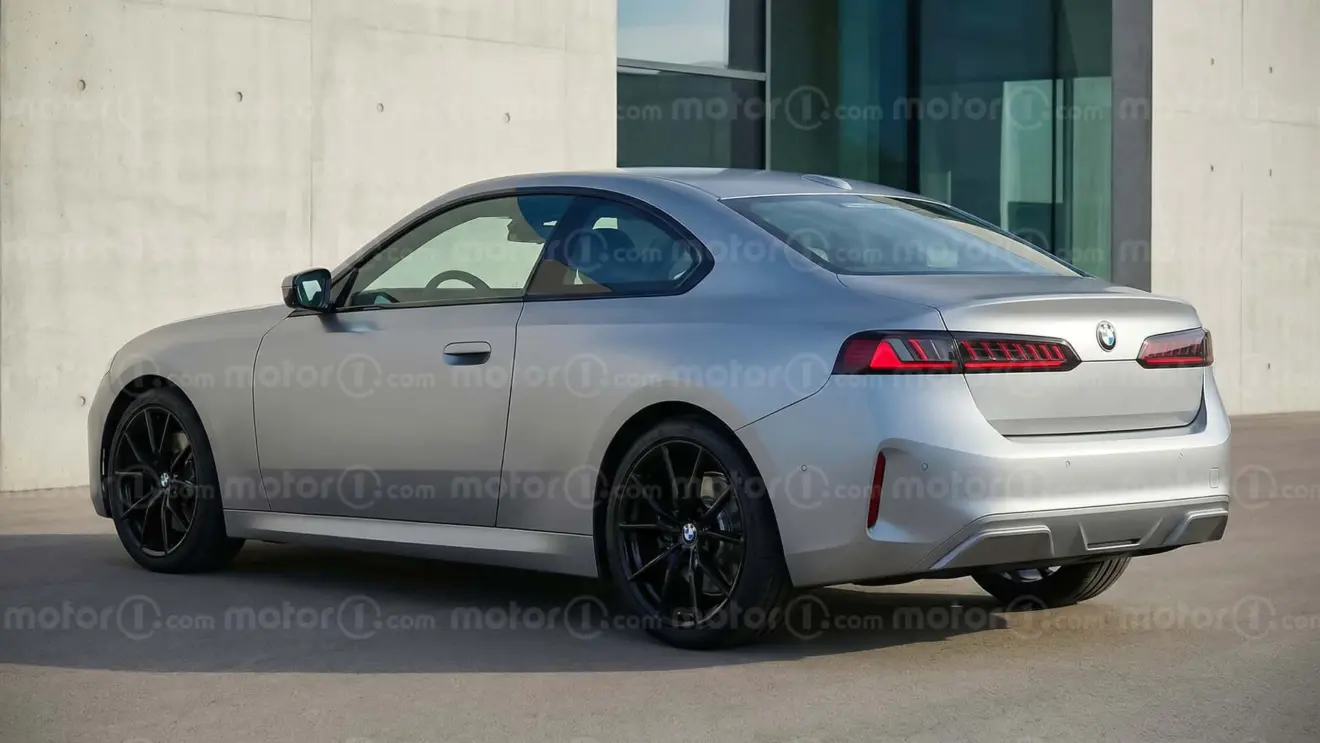 BMW Série 4 projeção Motor1 prata estático