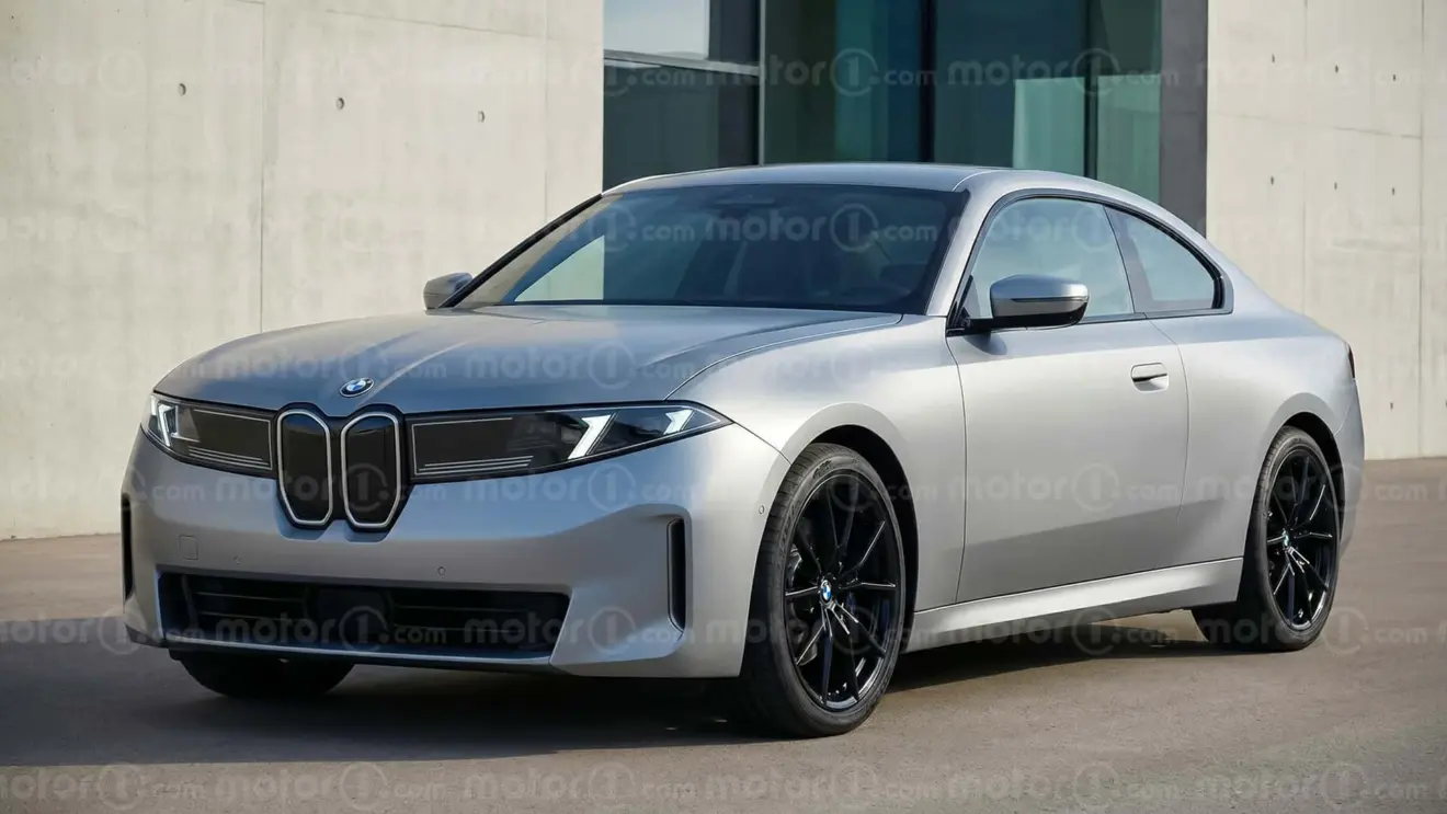 BMW Série 4 projeção Motor1 prata estático