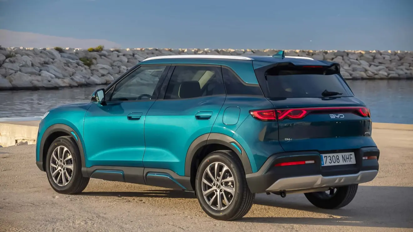 BYD Yuan Pro azul híbrido chamado de Atto 2 na Argentina