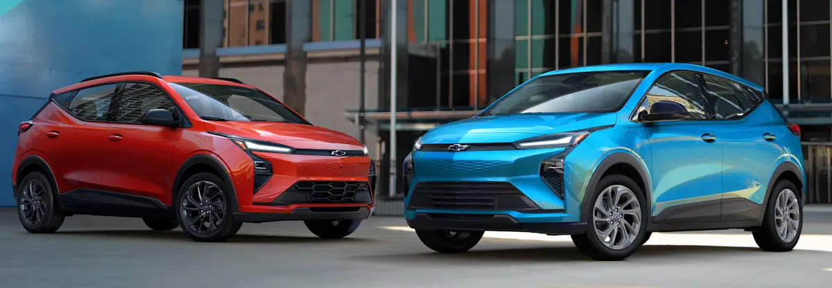 2027 Chevrolet Bolt RS and LT
