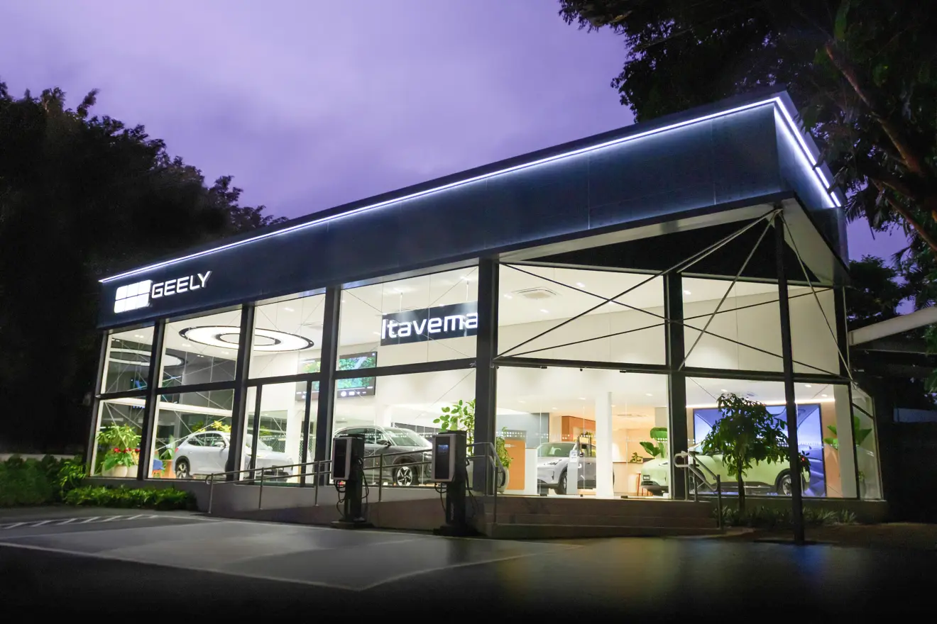 nova concessionária da Geely em São Paulo