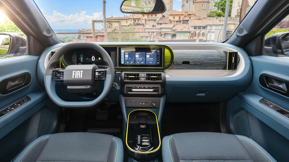 Fiat Grande Panda / novo Argo interior