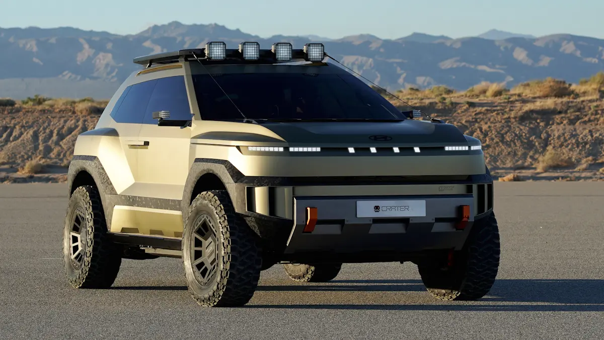 Hyundai Crater Concept de frente