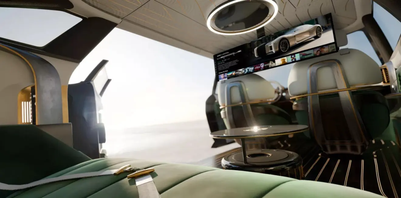 tela ligada de limusine bizarra