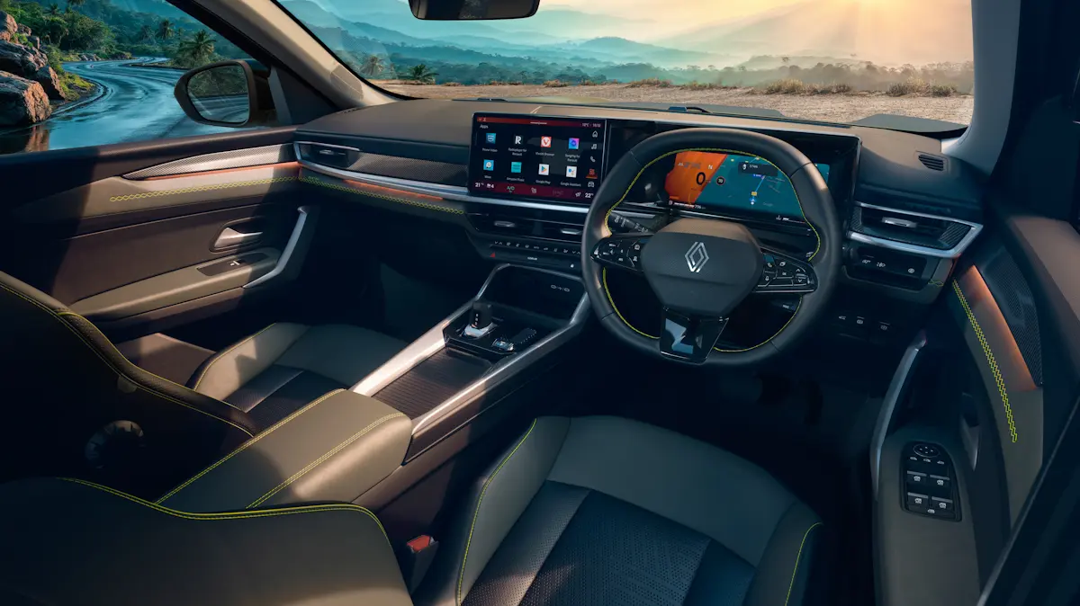 interior Renault Duster 2026 verde