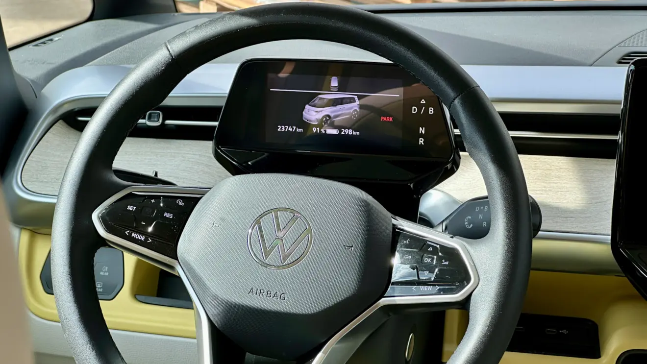 painel de instrumentos digital kombi elétrica volkswagen id.buzz