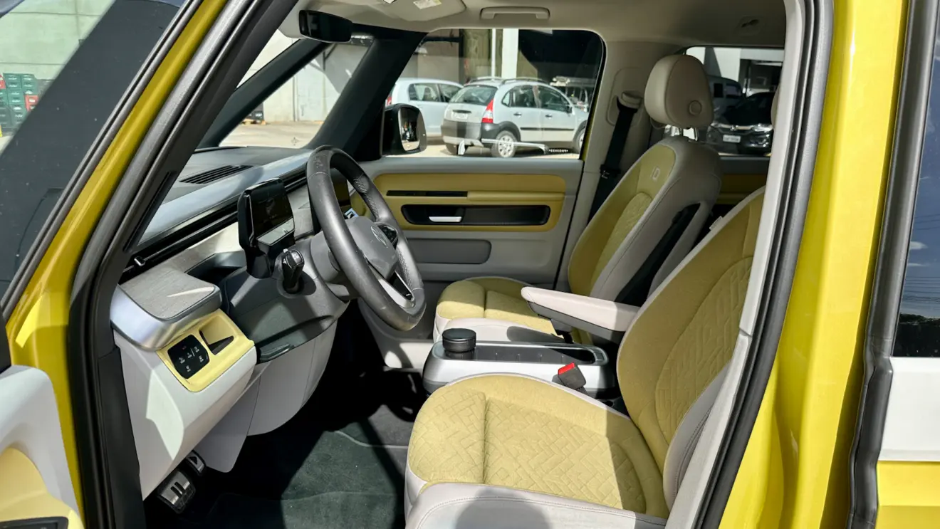 banco dianteiro volkswagen id.buzz kombi elétrica