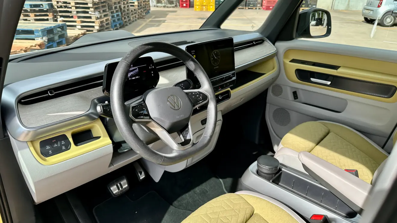 banco dianteiro volkswagen id.buzz kombi elétrica