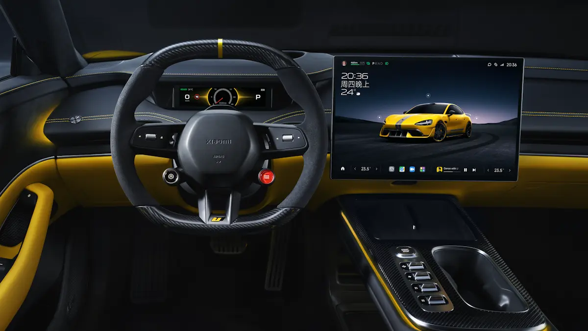 interior Xiaomi SU7 Ultra [divulgação]