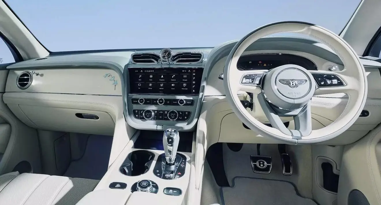 Cabine do Bentley Bentayga Something Blue Collection 