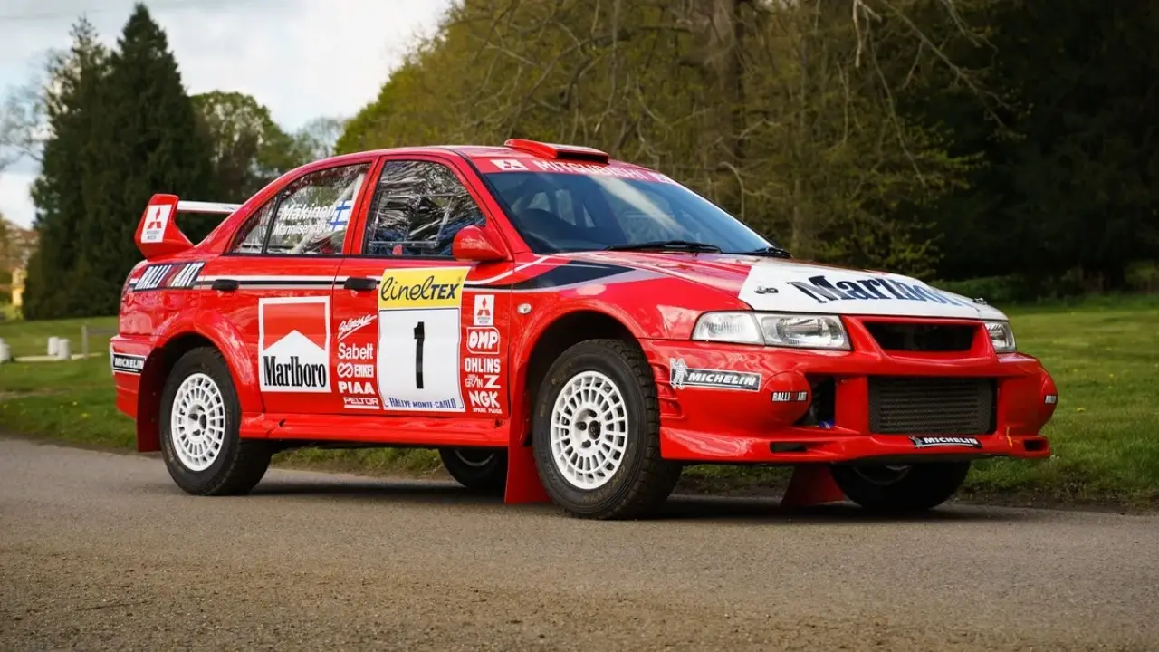 Mitsubishi Lancer Evolution VI rally