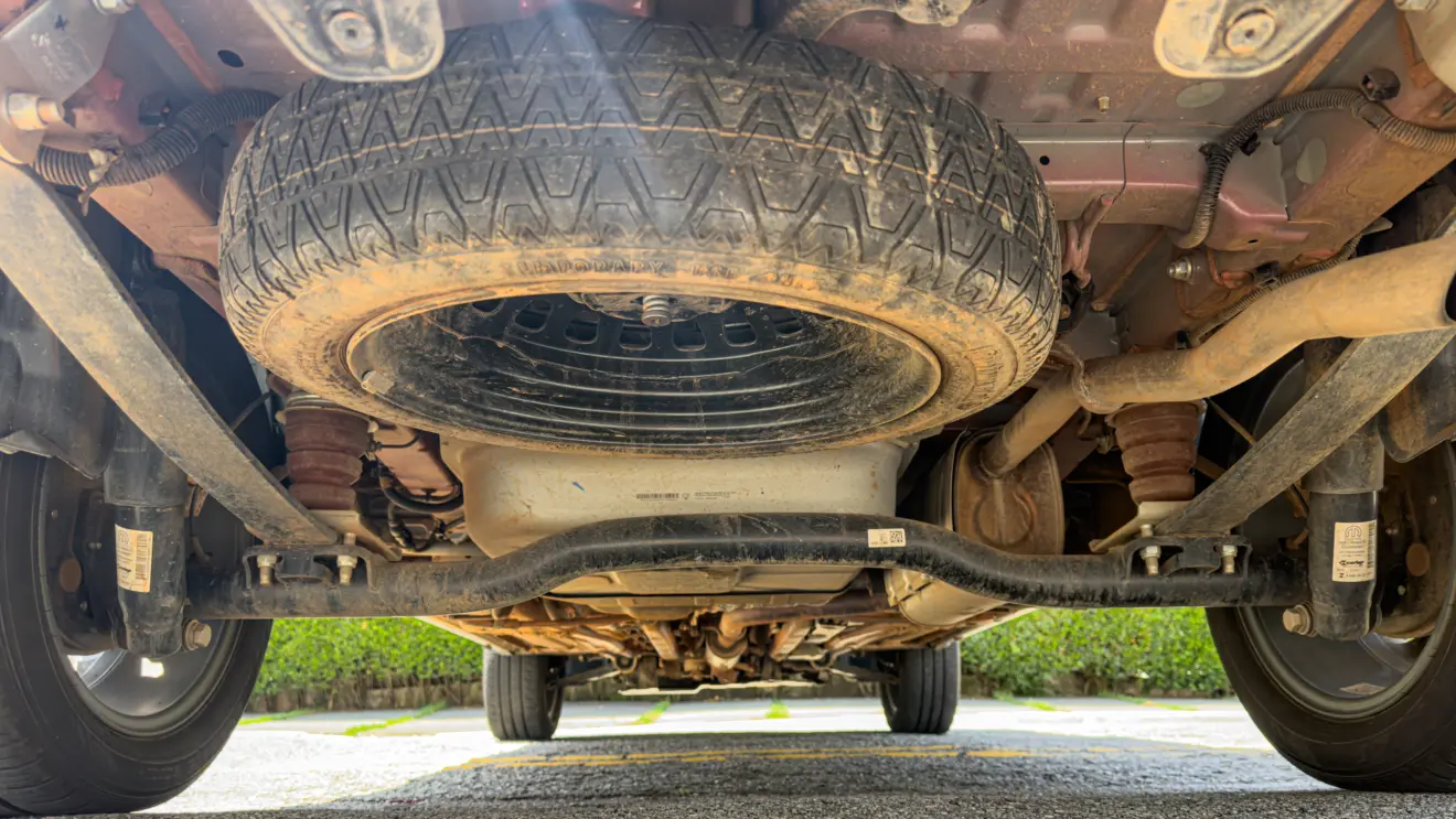 Suspensão da Fiat Strada Volcano CVT