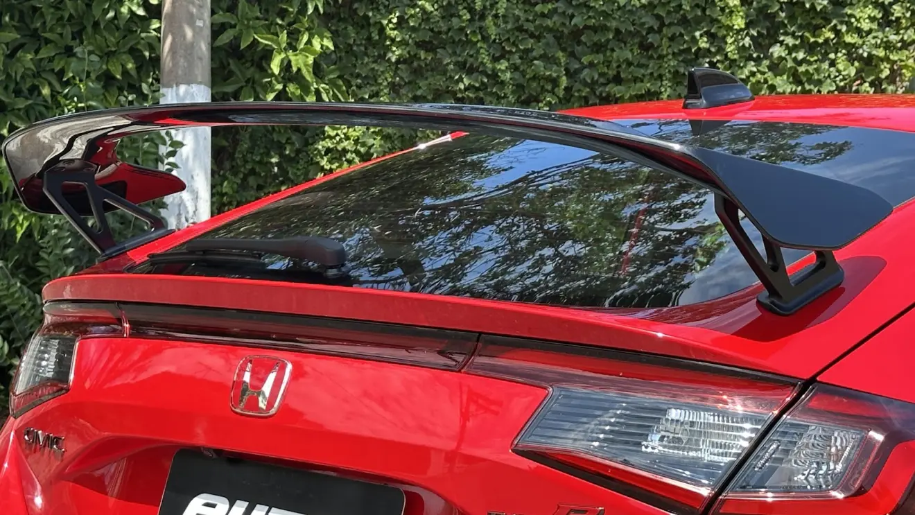 Asa traseira do Honda Civic Type R