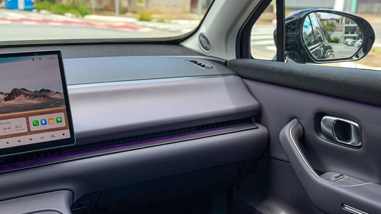 Interior do Leapmotor C10 BEV