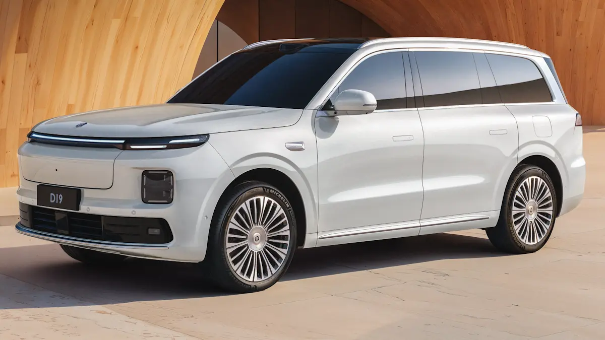 Leapmotor D19 branco de dianteira