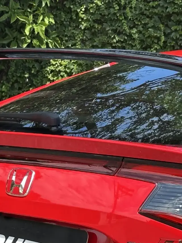 Asa traseira do Honda Civic Type R