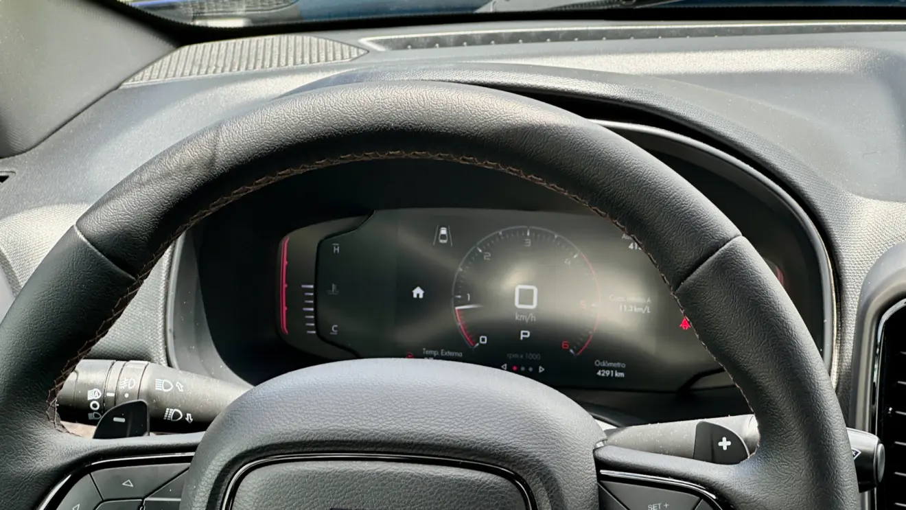 painel de instrumentos digital fiat toro ranch diesel