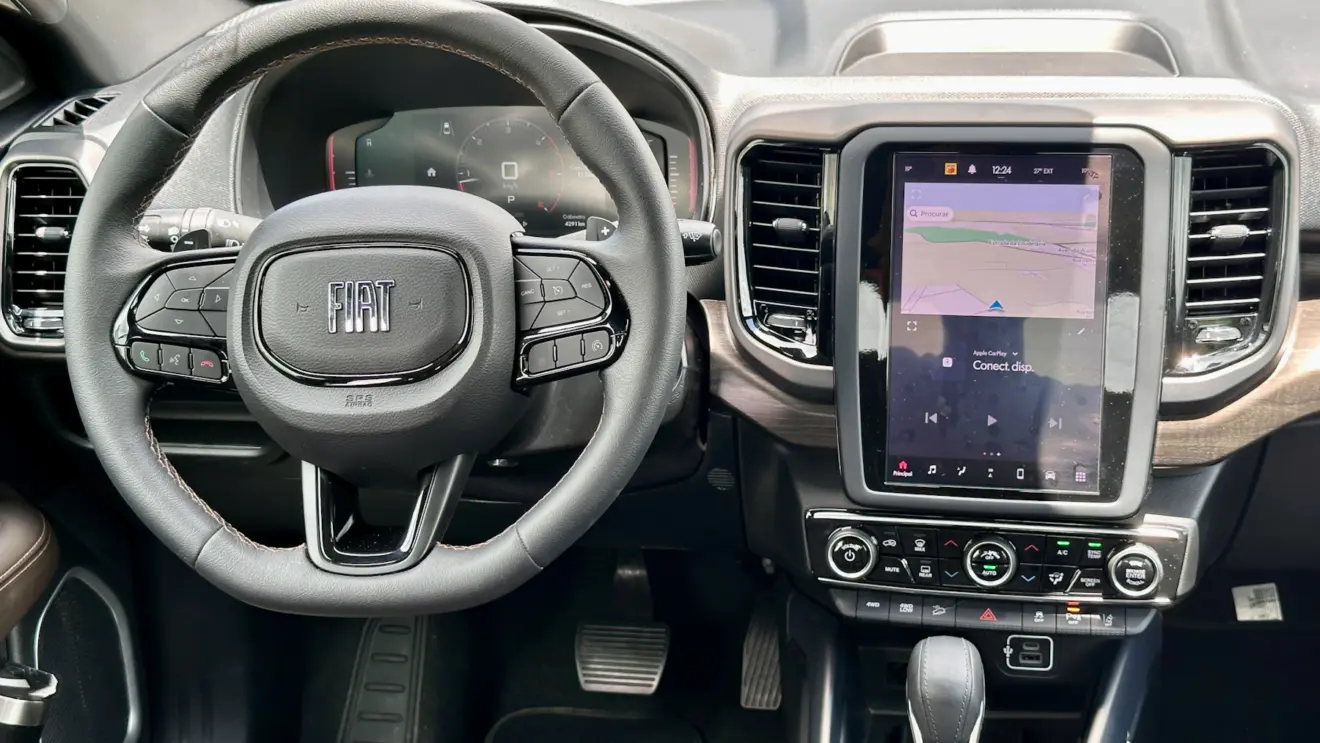 central multimídia vertical fiat toro ranch diesel