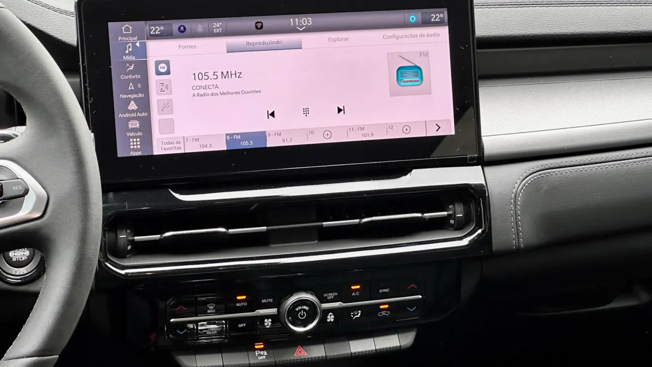 central multimídia ram rampage big horn