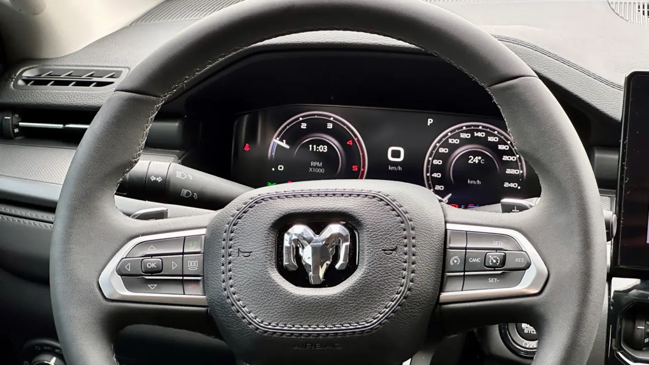 painel de instrumentos digital ram rampage big horn