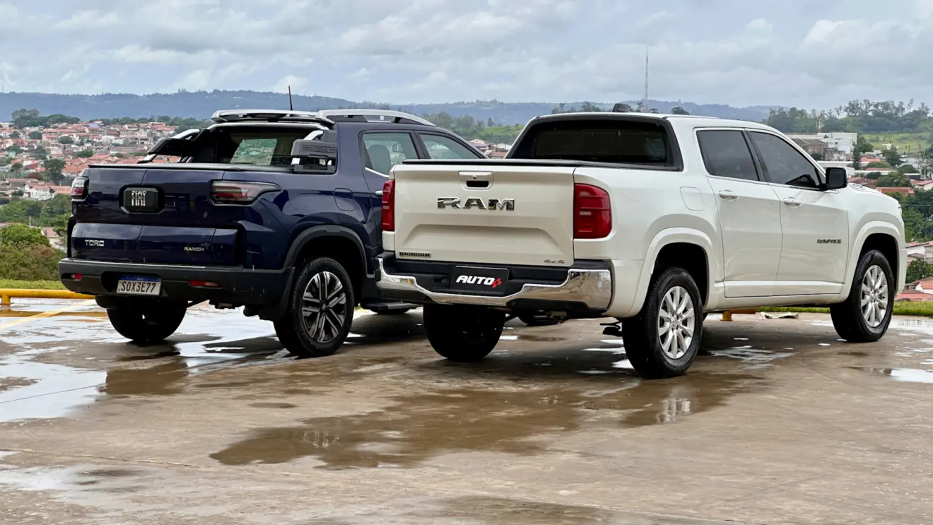 Fiat Toro Ranch vs Ram Rampage Big Horn [ Auto+ / João Brigato]