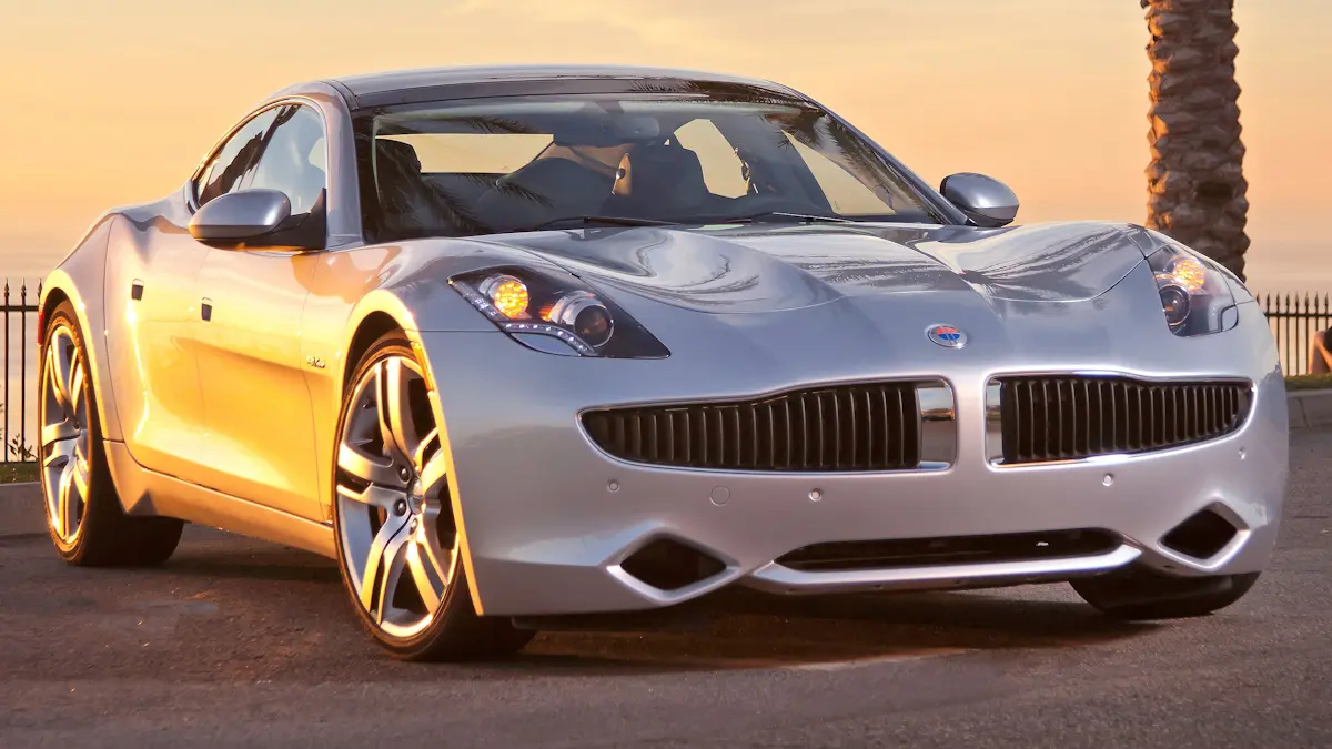 Fisker Karma prata de frente