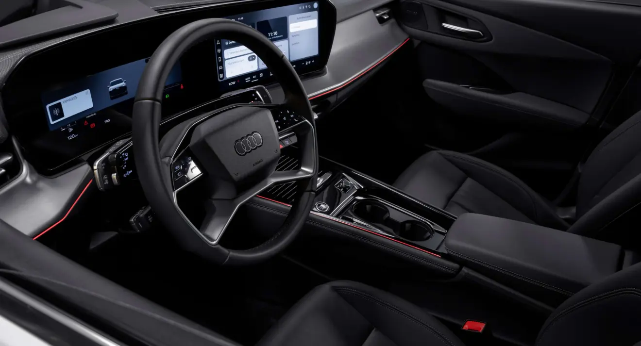 Cabine do novo Audi Q3 nacional