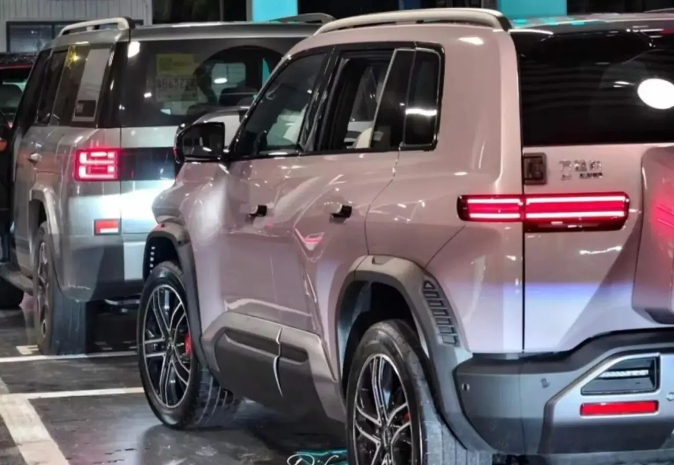 Novo posto de abastecimento de carro elétrico da BYD na China