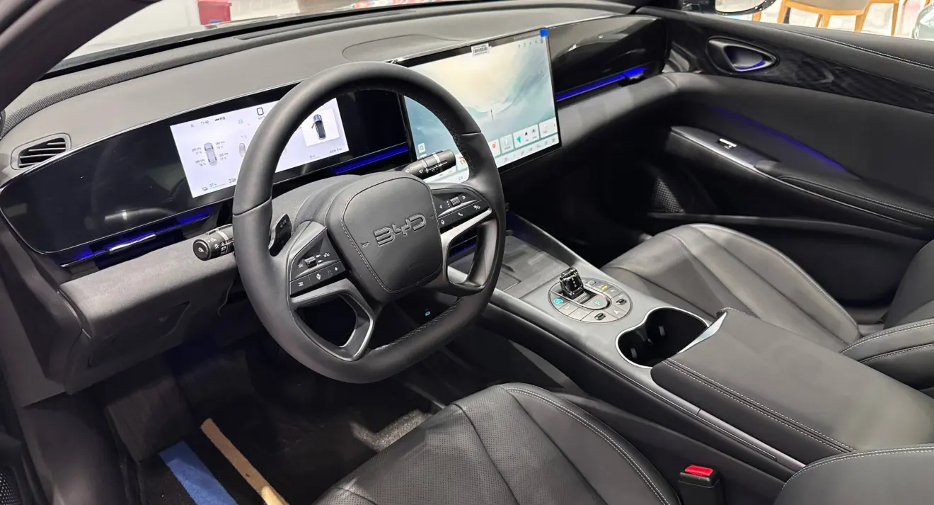 Novo interior do BYD Seal 