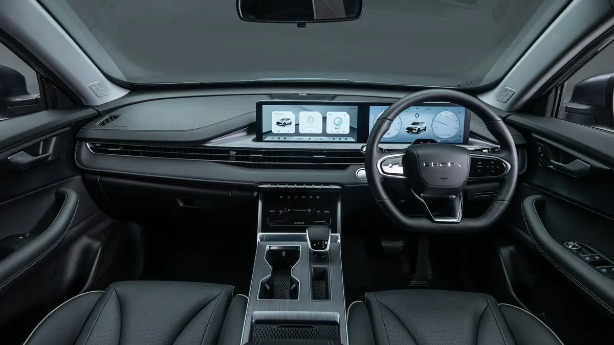 Chery Tiggo 5X híbrido [divulgação] interior